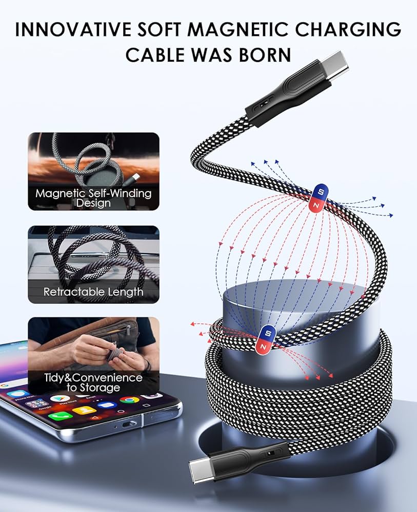 MagCable | USB-C to USB-C 100W (1m/3.3ft)